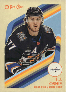2023-24 Upper Deck O-Pee-Chee Hockey - Base - Retro #406 T.J. Oshie - Washington Capitals - A