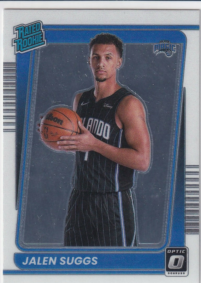 2021-22 Donruss Optic #179 Jalen Suggs Orlando Magic Rookie