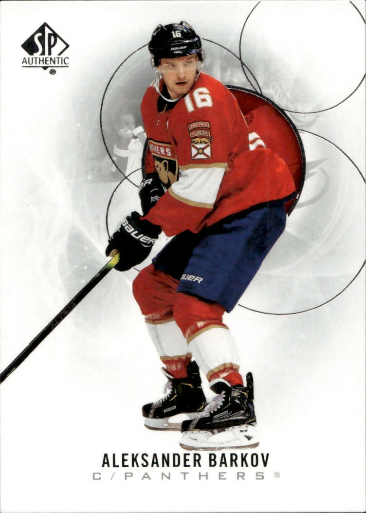 2020-21 Upper Deck Sp Authentic Hockey - Base #20 Aleksander Barkov - Florida Panthers - A