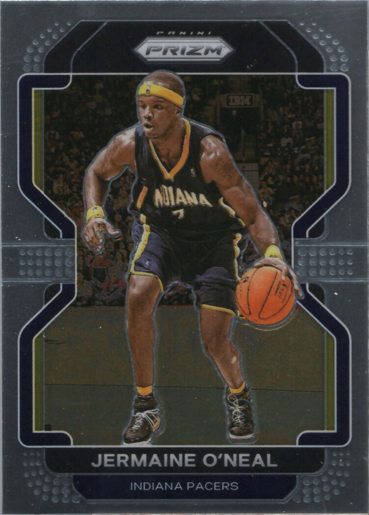 2021-22 Panini Prizm Basketball - Base # 250 Jermaine O'Neal - Indiana Pacers