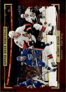 2015-16 Upper Deck Portfolio Hockey - Base #9 Bobby Ryan - Ottawa Senators