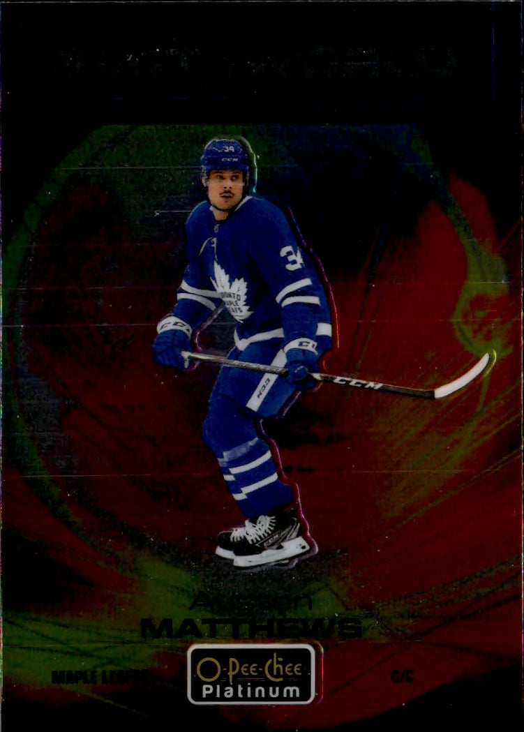 2020-21 Upper Deck O-Pee-Chee Platinum Hockey - Best In The World #BW-4 Auston Matthews - Toronto Maple Leafs