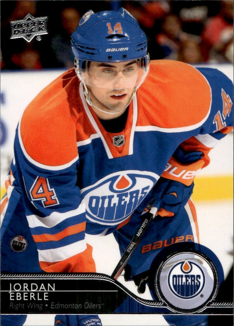 2014-15 Upper Deck Series 1 Hockey - Base #74 Jordan Eberle - Edmonton Oilers