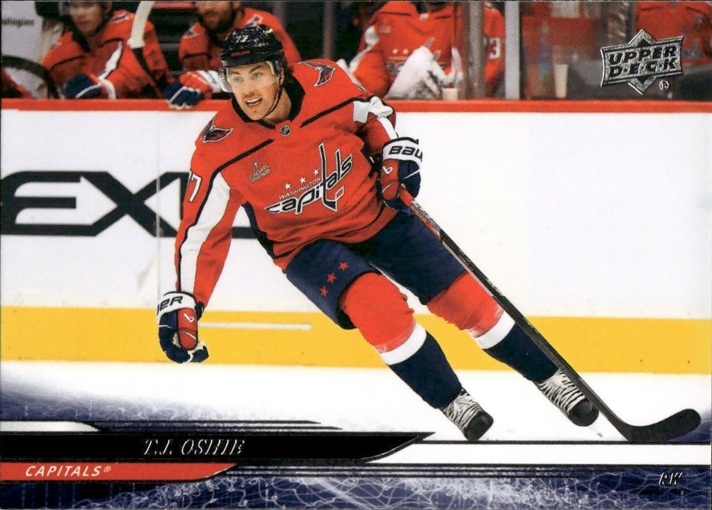 2024-25 Upper Deck Series 1 Hockey - Base #192 T.J. Oshie - Washington Capitals - A