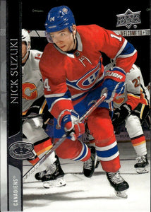 2020-21 Upper Deck Series 1 Hockey #99 Nick Suzuki - Montreal Canadiens