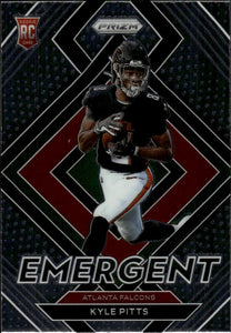 2023 Panini Prizm Football - Emergent #E-11 Kyle Pitts Atlanta Falcons - A