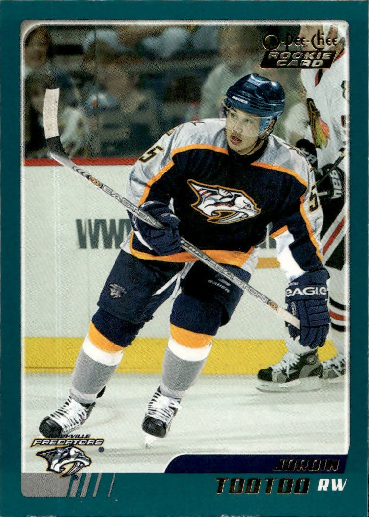 2003-04 O-Pee-Chee - Base #338 Jordin Tootoo - Nashville Predators - A