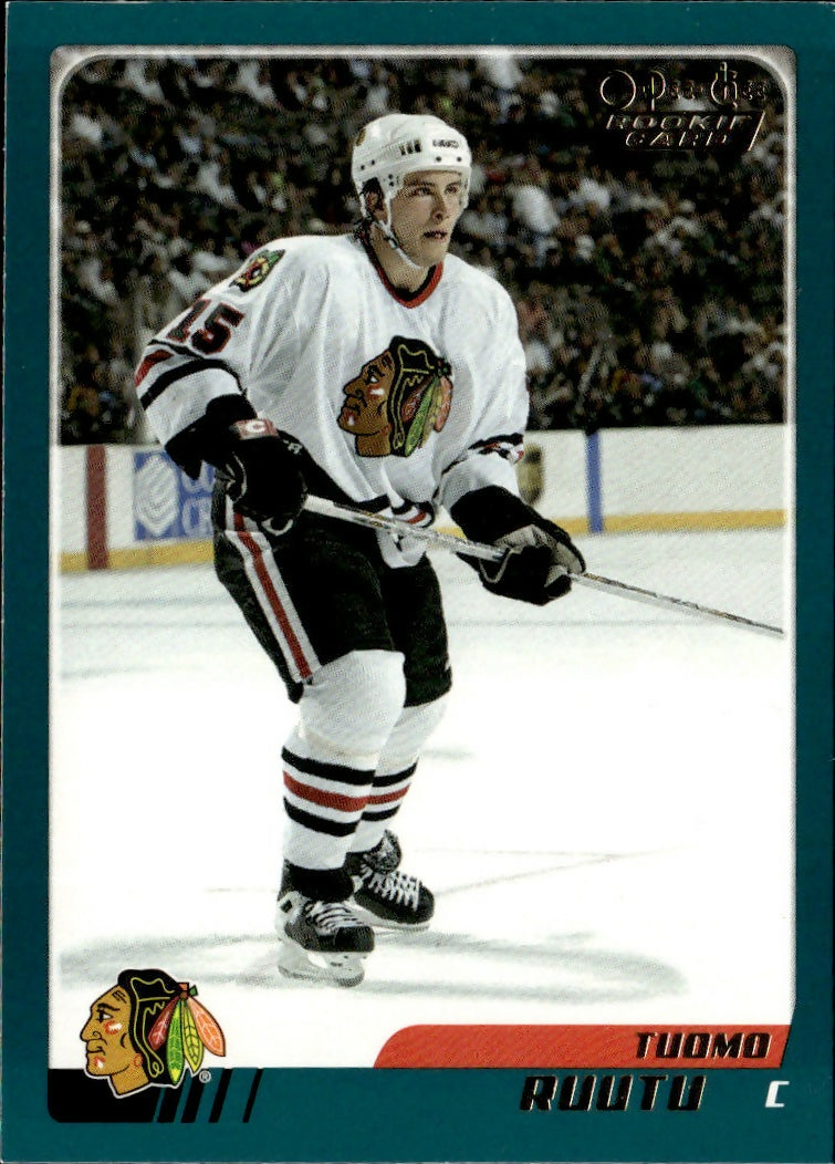 2003-04 O-Pee-Chee - Base #337 Tuomo Ruutu - Chicago Blackhawks - A