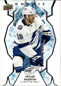 2021-22 Upper Deck Ice Hockey - Base - Rookie #132 Taylor Raddysh - Tampa Bay Lightning - A