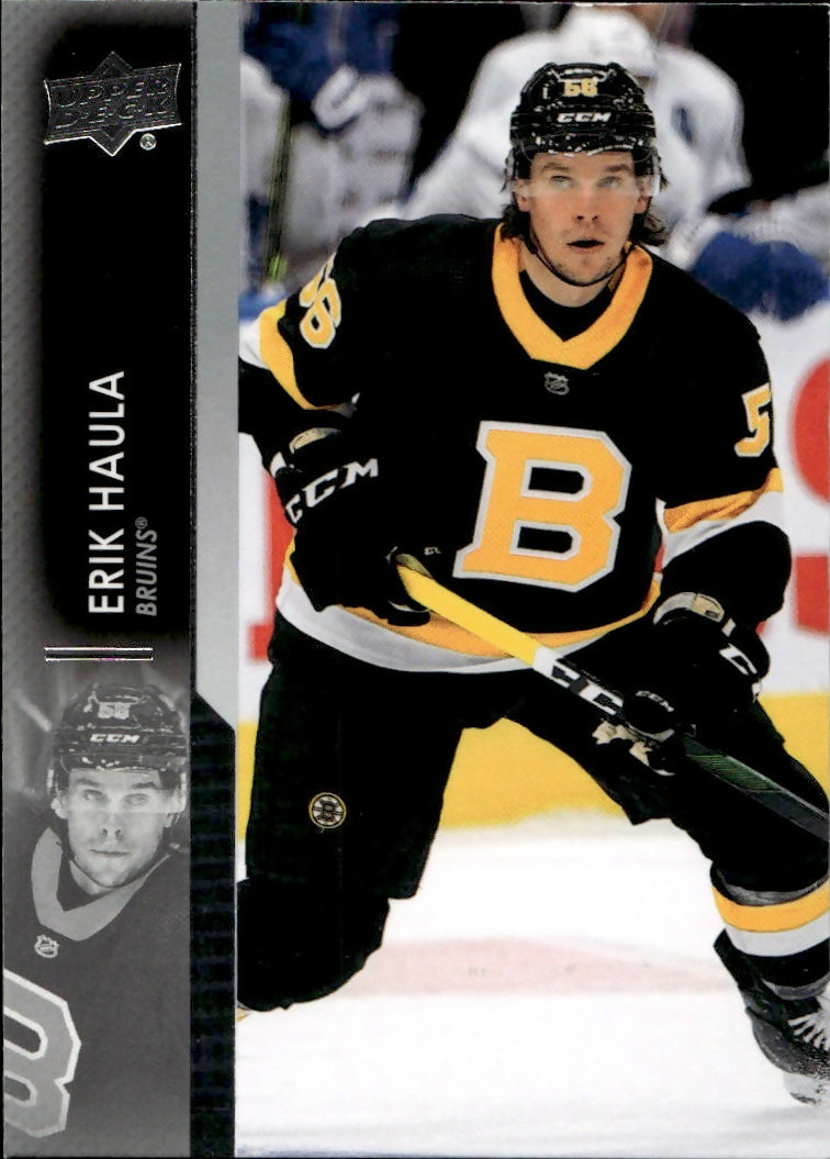 2021-22 Upper Deck Extended Series Hockey - Base #514 Erik Haula - Boston Bruins - A