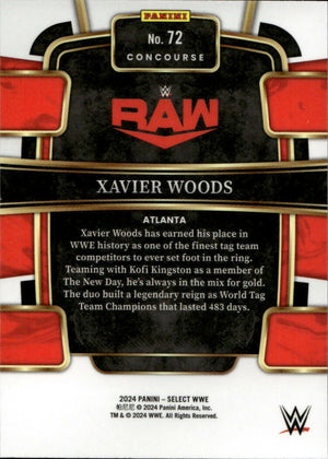 2024 Panini Select WWE - Concourse #72 Xavier Woods - B
