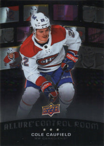 2021-22 Upper Deck Allure Hockey - Control Room #CR-20 Cole Caufield - Montreal Canadiens - A