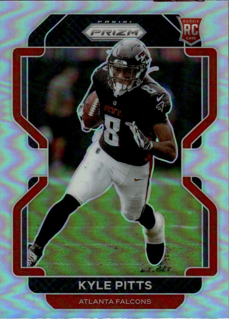 2021 Panini Prizm Football Base - Prizm #341 Kyle Pitts RC Atlanta Falcons - A