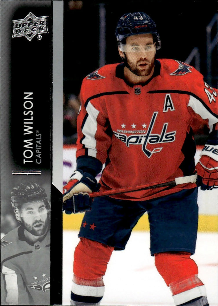2021-22 Upper Deck Series 2 Hockey - Base #442 Tom Wilson - Washington Capitals - A