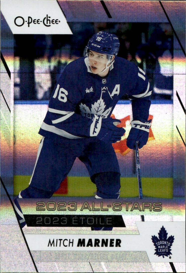 2023-24 Upper Deck O-Pee-Chee Hockey - Base - 2023 All Stars :350 #517 Mitch Marner - Toronto Maple Leafs - A