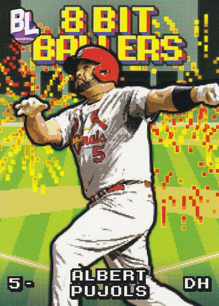 2023 Topps Big League 8 Bit Ballers #8B-16 Albert Pujols St. Louis Cardinals