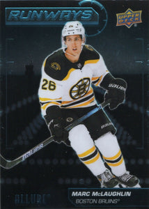 2022-23 Upper Deck Allure Hockey - Runways #RW-19 Marc McLaughlin - Boston Bruins - A