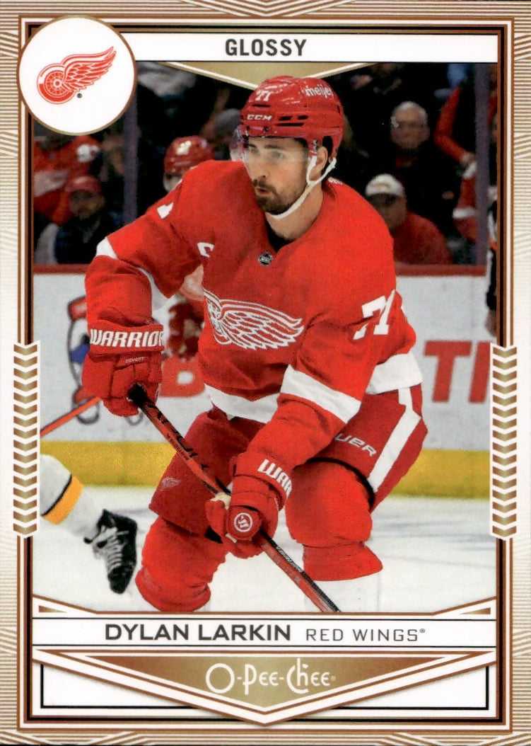 2024-25 Upper Deck Series 1 Hockey - O-Pee-Chee - Glossy #OG-20 Dylan Larkin - Detroit Red Wings - A