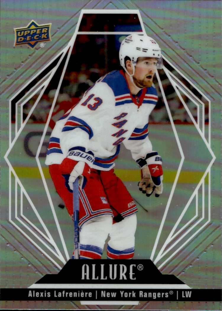 2022-23 Upper Deck Allure Hockey - Base #54 Alexis Lafreniere - New York Rangers - A