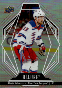 2022-23 Upper Deck Allure Hockey - Base #54 Alexis Lafreniere - New York Rangers - A