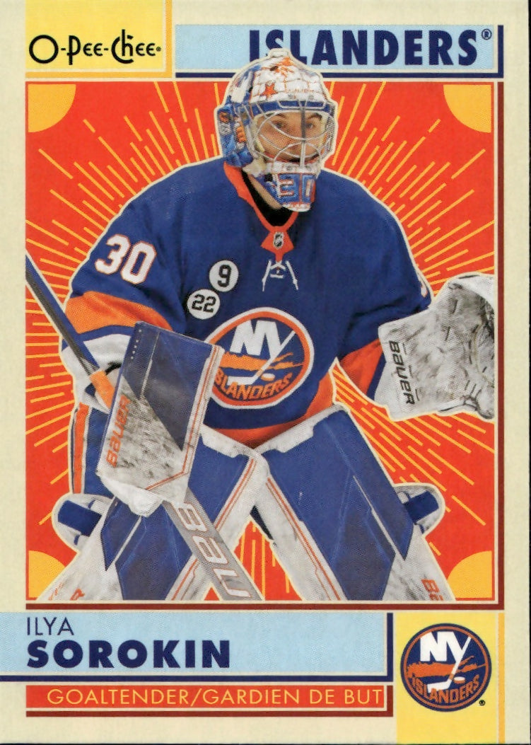 2022-23 Upper Deck O-Pee-Chee Hockey - Retro #51 Ilya Sorokin - New York Islanders - A
