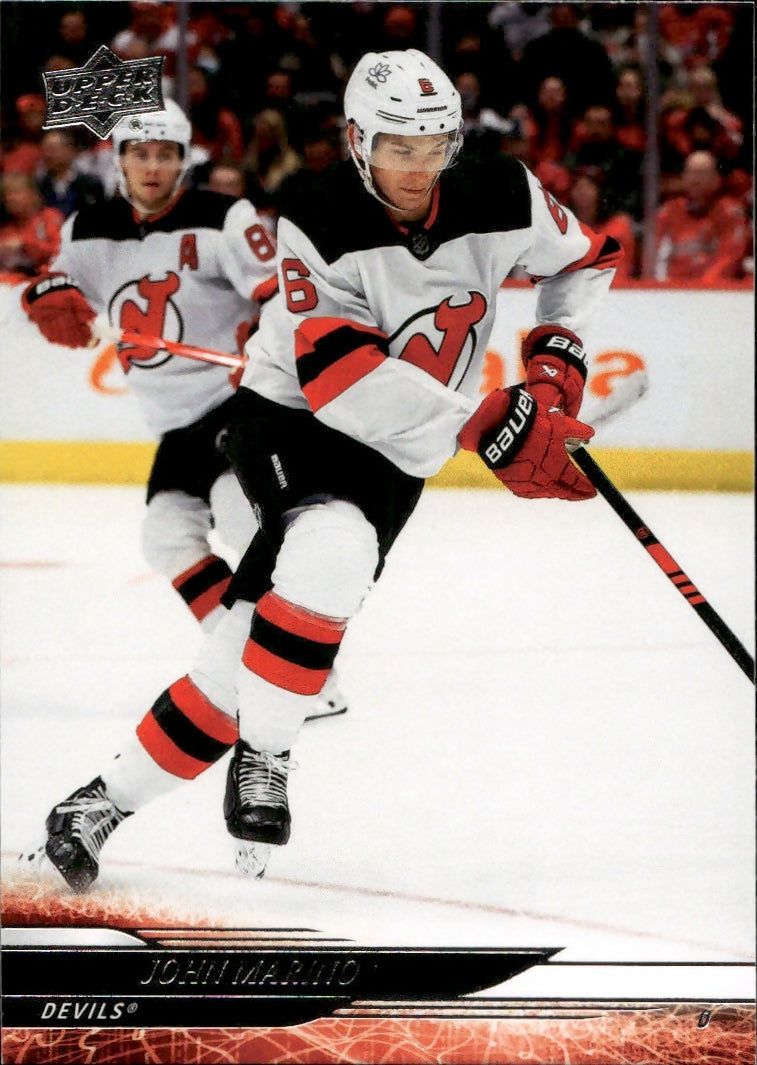 2024-25 Upper Deck Series 1 Hockey - Base #115 John Marino - New Jersey Devils