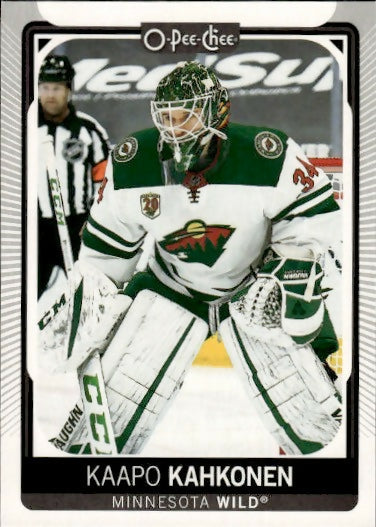 2021-22 Upper Deck O-Pee-Chee Hockey - Base #93 Kaapo Kahkonen - Minnesota Wild