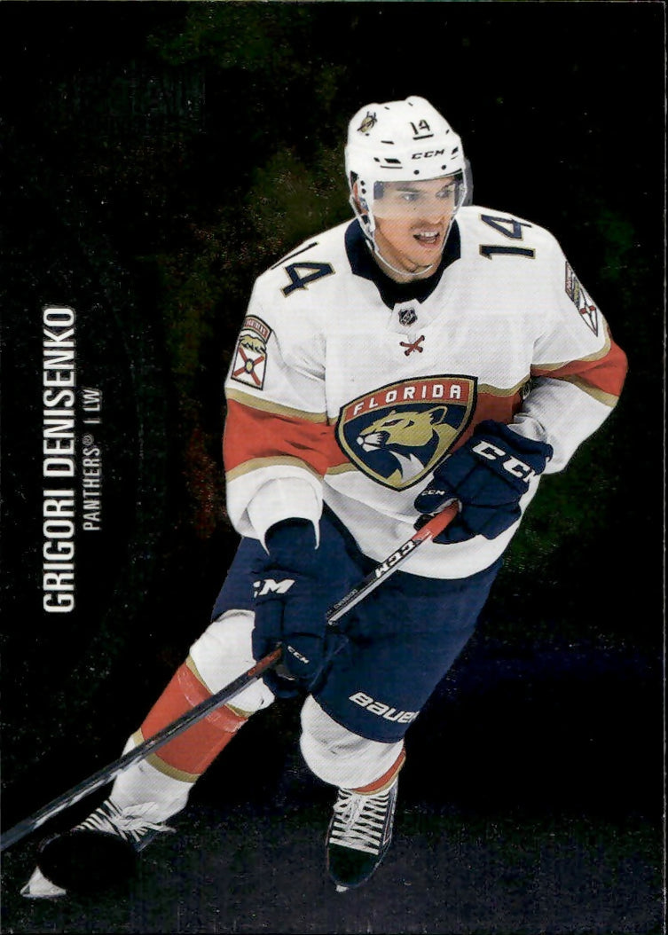 2021-22 Upper Deck Skybox Metal Universe - Base - Rookies #153 Grigori Denisenko - Florida Panthers - A