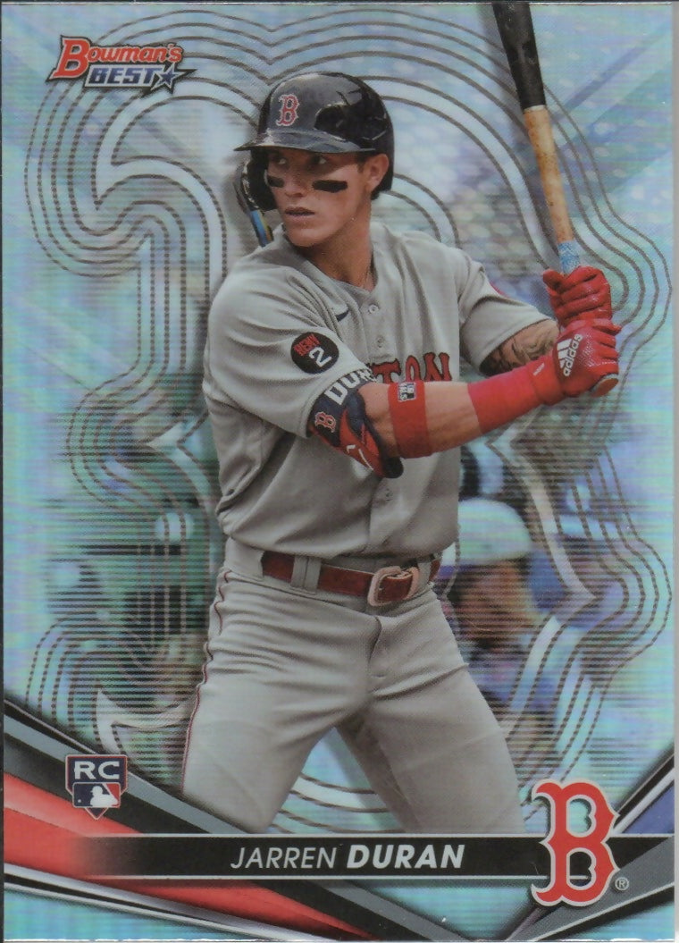 2022 Bowman's Best Baseball - [Base] - Refractor #11 Jarren Duran - Boston Red Sox - A