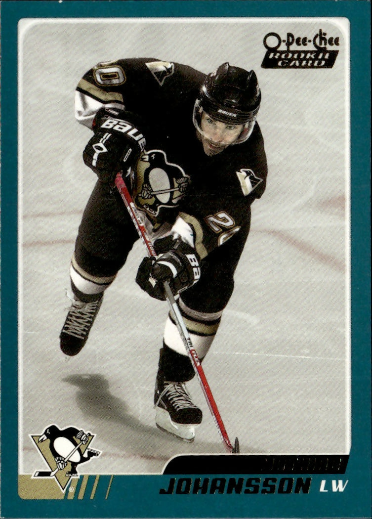 2003-04 O-Pee-Chee - Base #308 Mathias Johansson - Pittsburgh Penguins - A