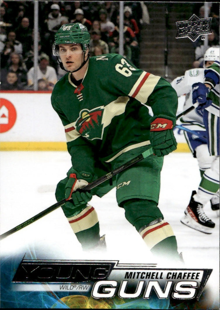 2022-23 Upper Deck Series 2 Hockey - Base - Young Guns #462 Mitchell Chaffee - Minnesota Wild - A