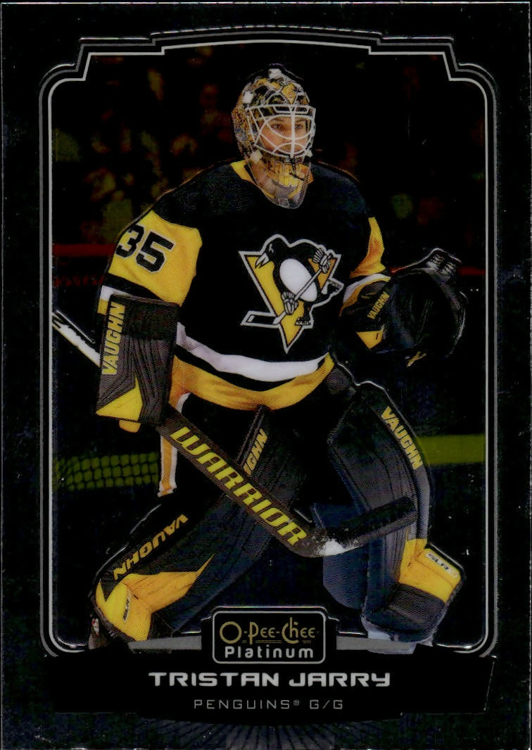 2022-23 Upper Deck O-Pee-Chee Platinum Hockey - Base #135 Tristan Jarry - Pittsburgh Penguins