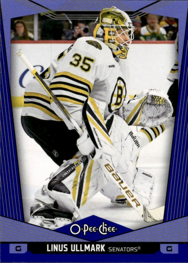 2024-25 Upper Deck O-Pee-Chee - Base - Blue #403 Linus Ullmark - Ottawa Senators - A