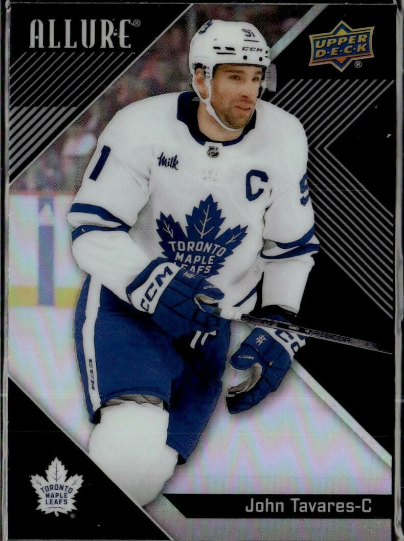 2024-25 Upper Deck Allure Hockey Black Rainbow #32 Toronto Maple Leafs, John Tavares