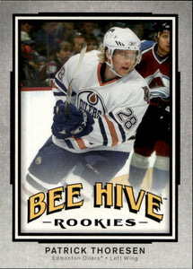 2006-07 Upper Deck - Bee Hive Hockey - Base - Rookies #122 Patrick Thoreson - Edmonton Oilers - A