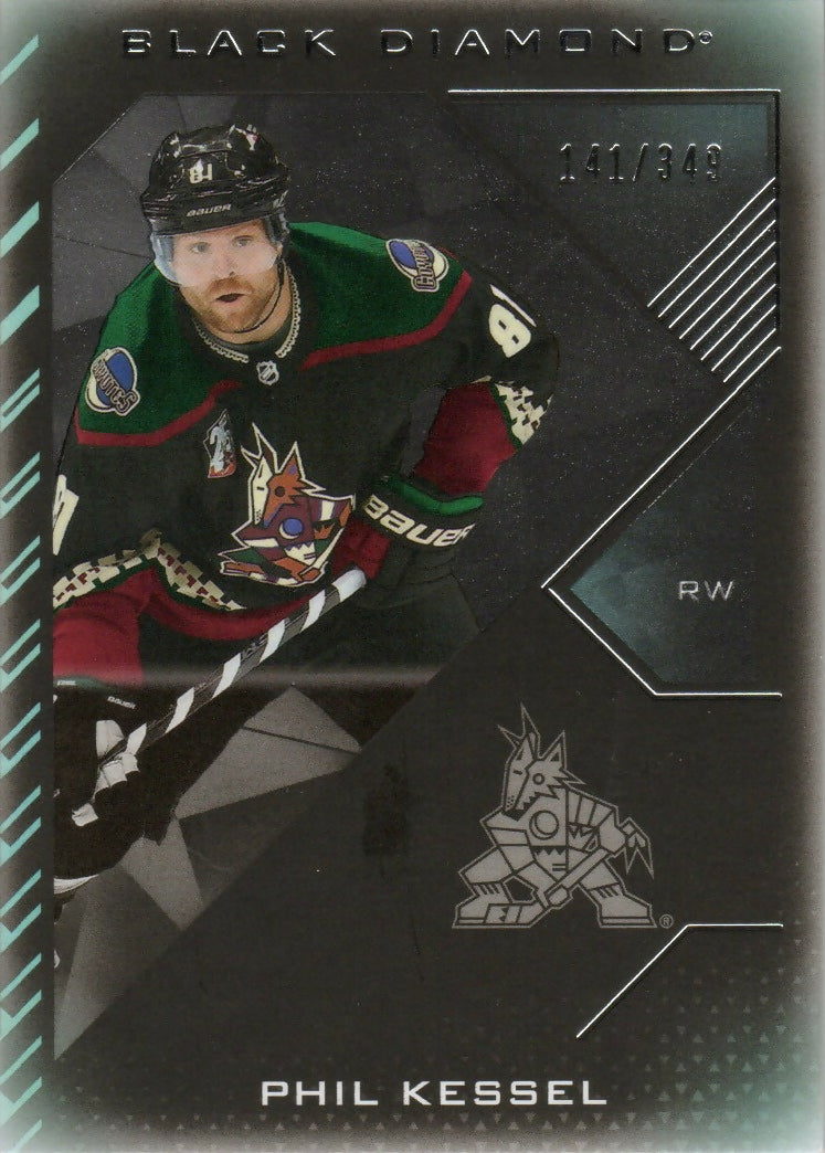 2021-22 Upper Deck Black Diamond - Base :349 #BDB-KE Phil Kessel - Arizona Coyotes - A