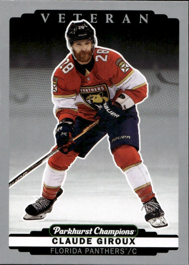 2022-23 Upper Deck Parkhurst Champions - Base - Silver #104 Claude Giroux - Florida Panthers - A