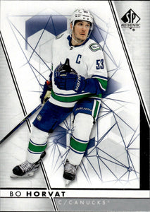 2022-23 Upper Deck SP Authentic Hockey - Base #55 Bo Horvat - Vancouver Canucks