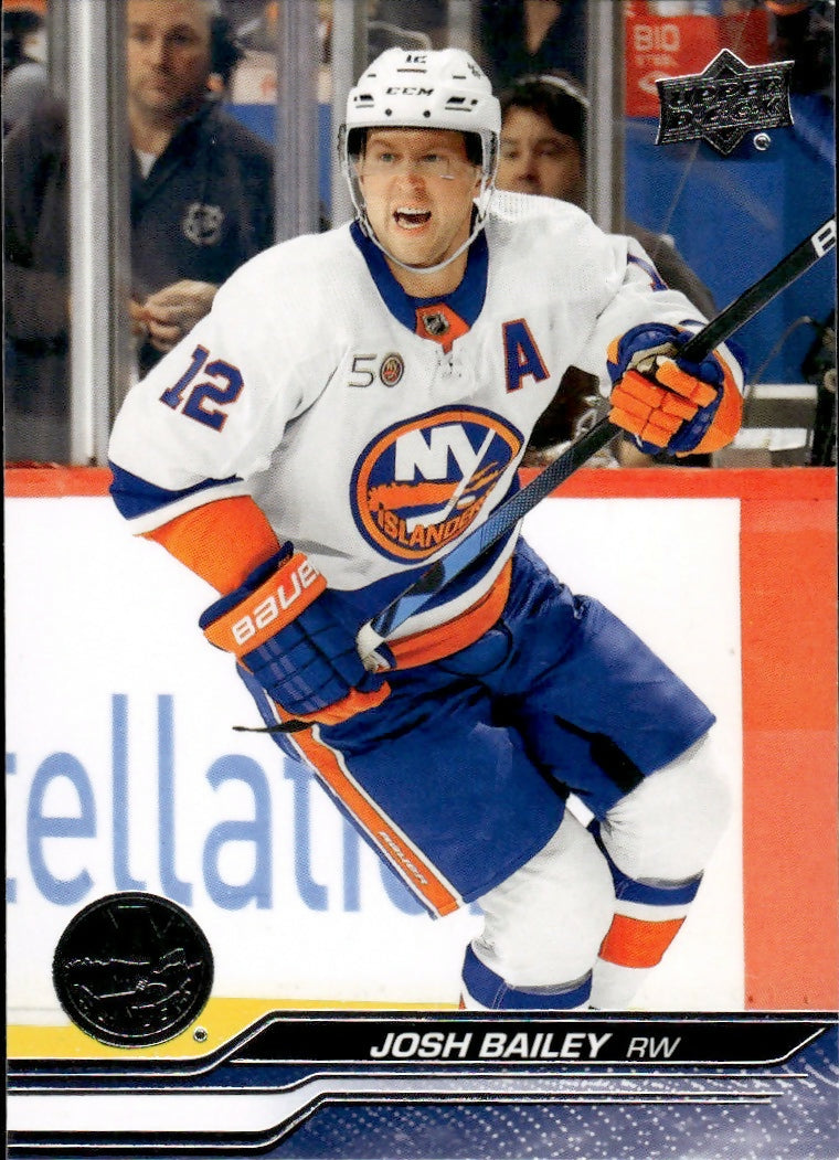 2023-24 Upper Deck Series 2 Hockey - Base #364 Josh Bailey - New York Islanders