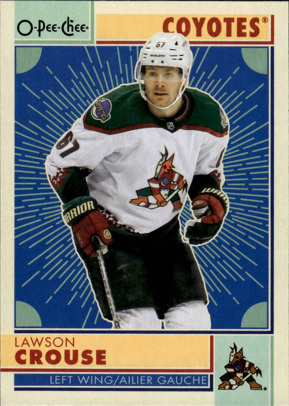 2022-23 Upper Deck O-Pee-Chee Hockey - Base - Retro #371 Lawson Crouse - Arizona Coyotes