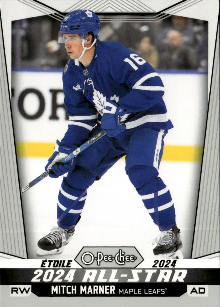 2024-25 Upper Deck O-Pee-Chee - Base - All Star #523 Mitch Marner - Toronto Maple Leafs - A