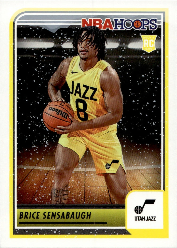 2023-24 Panini Hoops Basketball - Base #234 Brice Sensabaugh - Utah Jazz - A