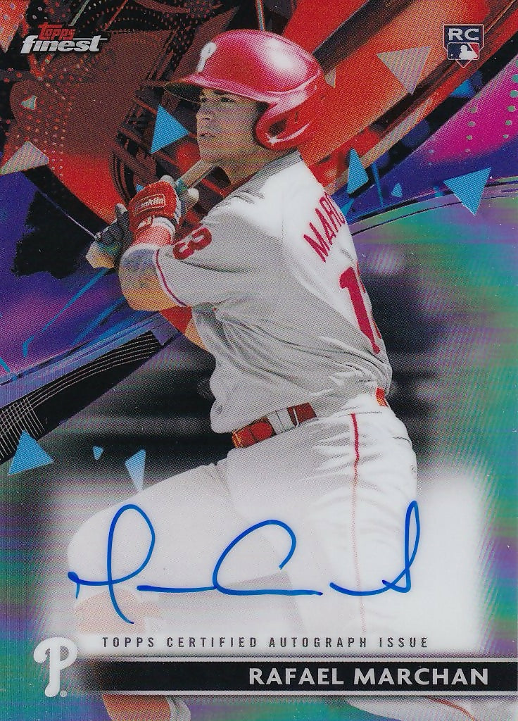 2021 Finest Finest Autographs Auto #FA-RMA Rafael Marchan Philadelphia Phillies