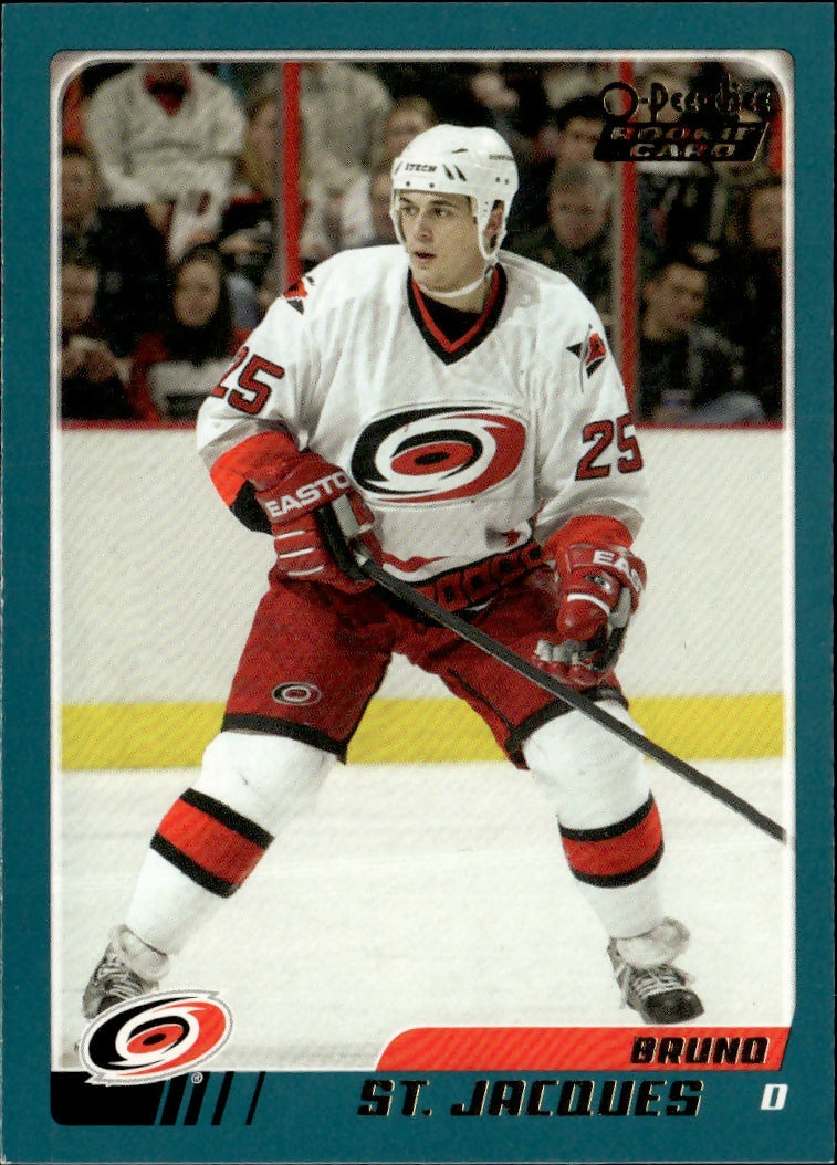 2003-04 O-Pee-Chee - Base #306 Brund St. Jacques - Carolina Hurricanes - A