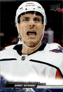 2022-23 Upper Deck Series 1 Hockey - Base #188 Garnet Hathaway - Washington Capitals - A