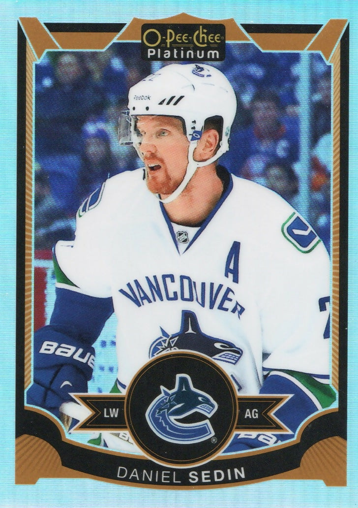 2015-16 Upper Deck O-Pee-Chee Platinum Hockey - Base - Rainbow #22 Daniel Sedin - Vancouver Canucks