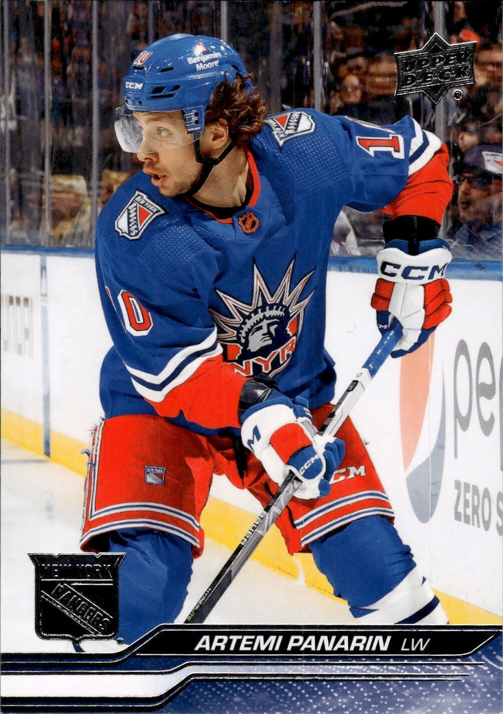 2023-24 Upper Deck Series 1 Hockey - Base #121 Artemi Panarin - New York Rangers - f