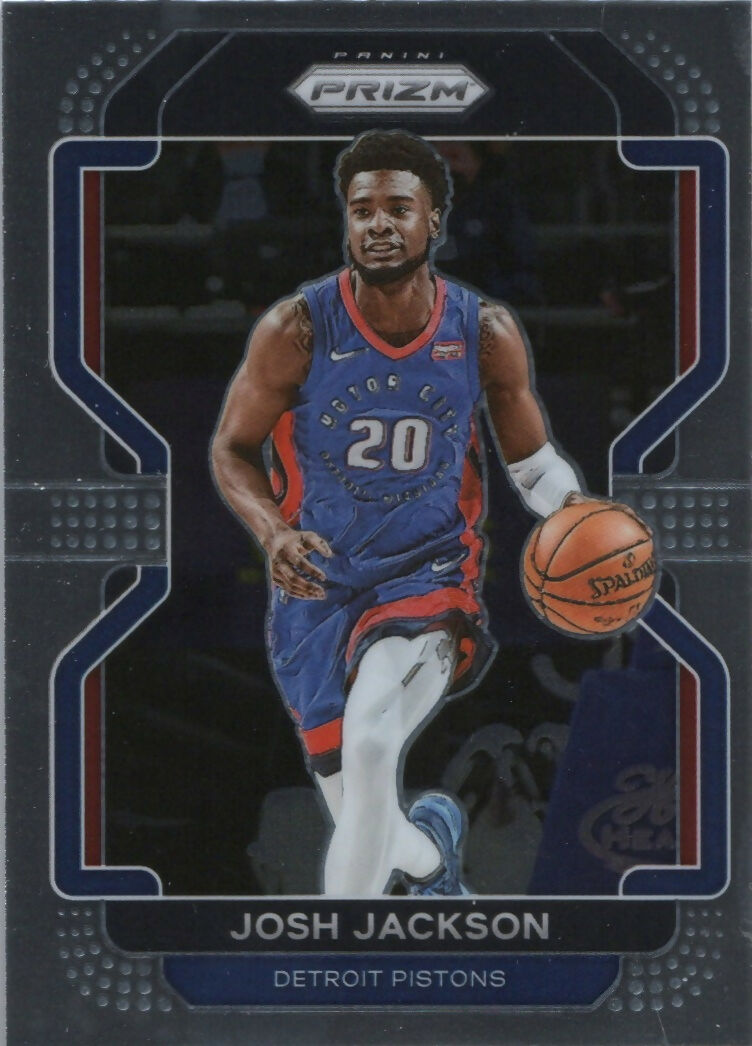 2021-22 Panini Prizm Basketball - Base # 190 Josh Jackson - Detroit Pistons