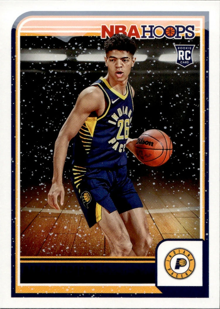 2023-24 Panini Hoops Basketball - Base #261 Ben Sheppard - Indiana Pacers - A