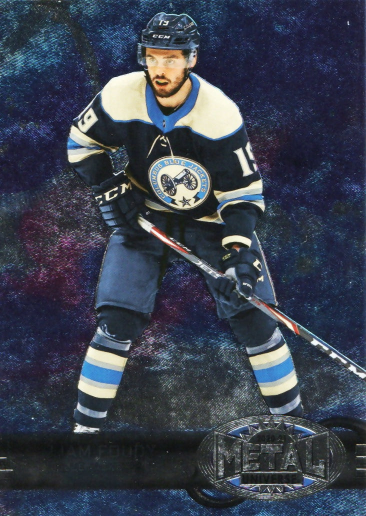 2022-23 Upper Deck Skybox Metal Universe - 1997-98 Retro #R-35 Liam Foudy - Columbus Blue Jackets - A